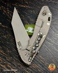 Hinderer XM-24 4" Wharncliffe Knife - G10 Silver Skulls