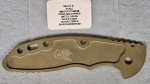 Hinderer OEM Green Battle Knife with Silver Stars