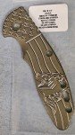 Hinderer OEM Green Battle Knife with Silver Stars