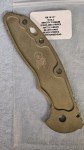 Hinderer OEM Green Battle Knife with Silver Stars