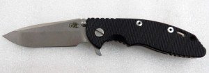 Hinderer XM18 3.5" CPM20CV Black & Silver Knife