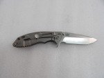 Hinderer XM18 3.5" CPM20CV Black & Silver Knife