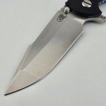 Hinderer XM18 Battle Blue Titanium Knife
