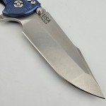 Hinderer XM18 Battle Blue Titanium Knife