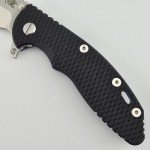 Hinderer XM18 Battle Blue Titanium Knife