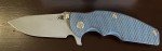 Hinderer Jurassic Magnacut Slicer Knife - Blue Black