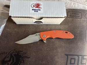Hinderer XM-18 Flipper Knife with Bowie Blade