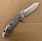Rick Hinderer XM18 3.5 Skinner Knife Stonewash