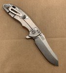 Rick Hinderer XM18 3.5 Skinner Knife Stonewash