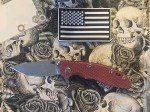 Hinderer XM-18 3.0" Harpoon Tanto - Red G10