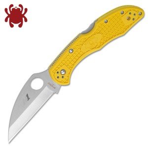 Spyderco Salt 2 Wharncliffe Folding Knife - PlainEdge