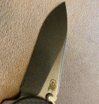 Hinderer XM-18 3.5" Slicer, Stonewash Blue Handle