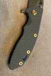 Hinderer XM-18 3.5" Slicer, Stonewash Blue Handle