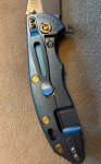 Hinderer XM-18 3.5" Slicer, Stonewash Blue Handle