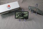Hinderer XM-18 3.5" Bowie Knife - Battle Green