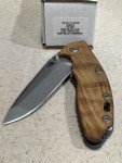 Hinderer XM-18 3.5" Spanto Blue Oak Knife