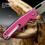 CJRB Pyrite-Alt Folding Wharncliffe Pocket Knife