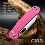 CJRB Pyrite-Alt Folding Wharncliffe Pocket Knife