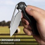 NedFoss COUGAR Wharncliffe Folding Pocket Knife