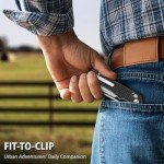 NedFoss COUGAR Wharncliffe Folding Pocket Knife