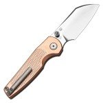 Cleo Folding Knife with Copper Handle - Wharncliffe