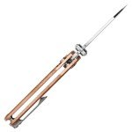 Cleo Folding Knife with Copper Handle - Wharncliffe