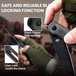 Kizer Klipper EDC Pocket Knife with Micarta Handle
