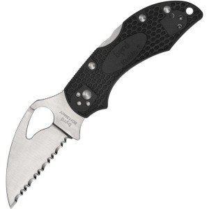 Byrd Robin 2 Wharncliffe Knife with SpyderEdge