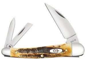 Case XX Seahorse Whittler 6.5" Bone Stag Knife