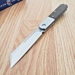 Queen Large Barlow Folding Knife with Micarta Handle