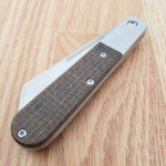 Queen Large Barlow Folding Knife with Micarta Handle