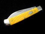 Cooper Cutlery Yellow Jig Wharncliffe Trapper Knife