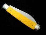 Cooper Cutlery Yellow Jig Wharncliffe Trapper Knife