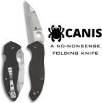 Spyderco Canis 3.43" Wharncliffe Folding Knife