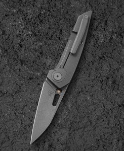 Bestech VK-Void Folding Knife with Titanium Handle