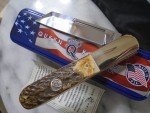 Queen USA Large Wharncliffe Barlow Pocket Knife