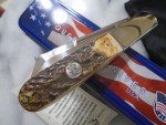 Queen USA Large Wharncliffe Barlow Pocket Knife