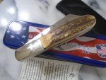 Queen USA Large Wharncliffe Barlow Pocket Knife