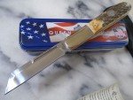 Queen USA Large Wharncliffe Barlow Pocket Knife