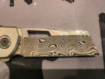 Brian Brown Yeager Knife with Damasteel Blade