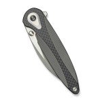 WE Knife Zenthra Gray Titanium Carbon Fiber M390