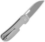 QSP Folding Gray Titanium Pocket Knife 14C28N
