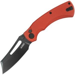 Kubey Dheo Red G10 Wharncliffe Folding Knife