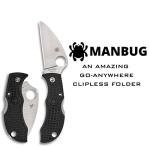 Spyderco Manbug Wharncliffe Lightweight VG-10 Knife