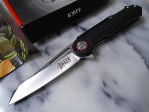 Tactical Wharncliffe Pocket Knife with Ball Bearings