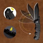 Wharncliffe Folding Knife for Camping and EDC