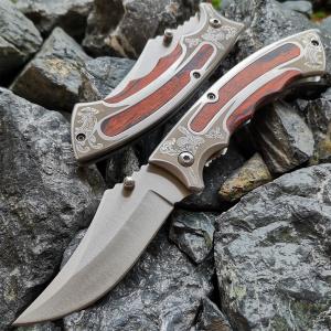 Sharp Tactical Folding Wharncliffe Knife for Outdoors