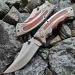 Sharp Tactical Folding Wharncliffe Knife for Outdoors
