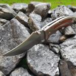 Sharp Tactical Folding Wharncliffe Knife for Outdoors