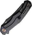 Viking Tactics RekkeR Framelock Gold Titanium Folding CPM-20CV Pocket Knife ACG3